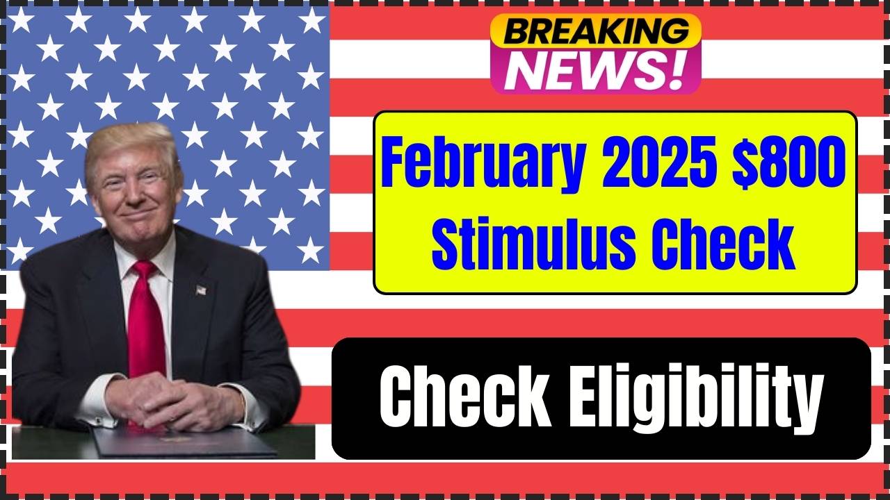 February 2025 800 Stimulus Check Eligibility, Payment Date, and What